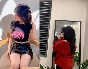camera sex Thư Vũ với hình thức chuẩn bị khiến bao người mê mẩn